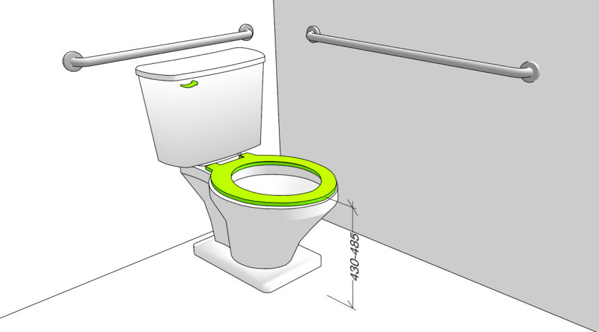 toilet seat height compliance