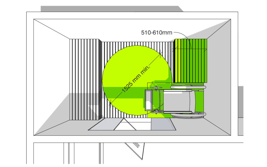 sauna layout