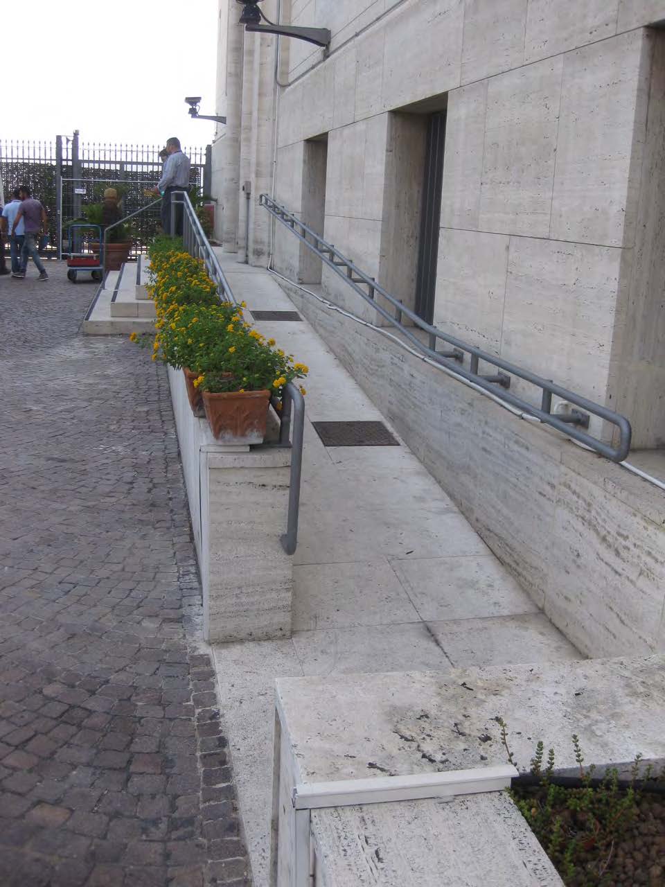 Accessible Route - Main Entrance Ramp