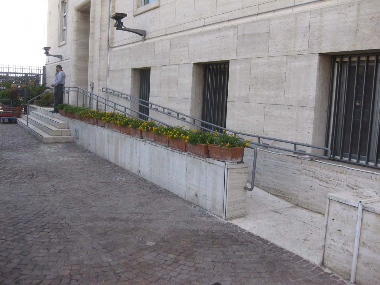 Accessible Route – Main Entrance Ramp